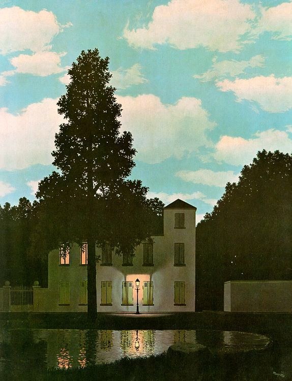 Rene Magritte The Empire of Light